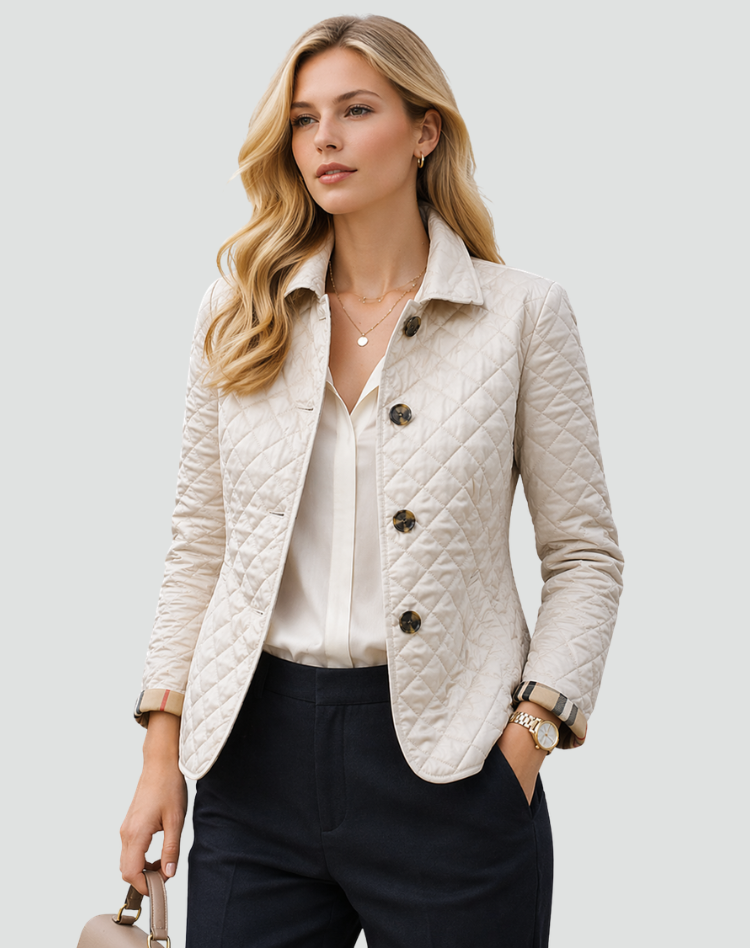 Margaux | Buttoned Quilted Jacket