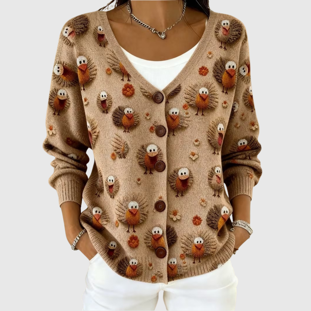 Ramona | Knitted Cardigan with Buttons