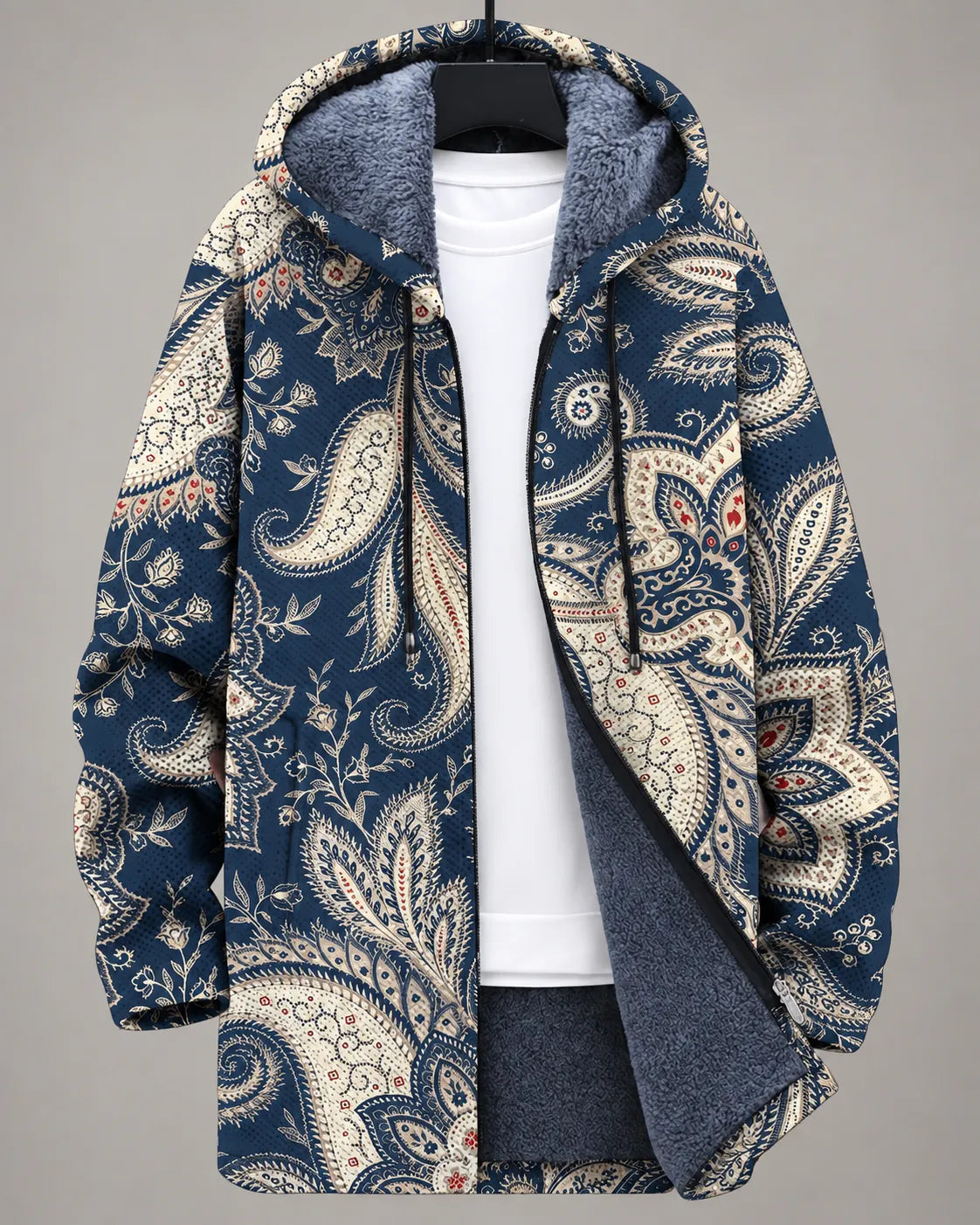 Vivienne Heritage Paisley Hooded Jacket