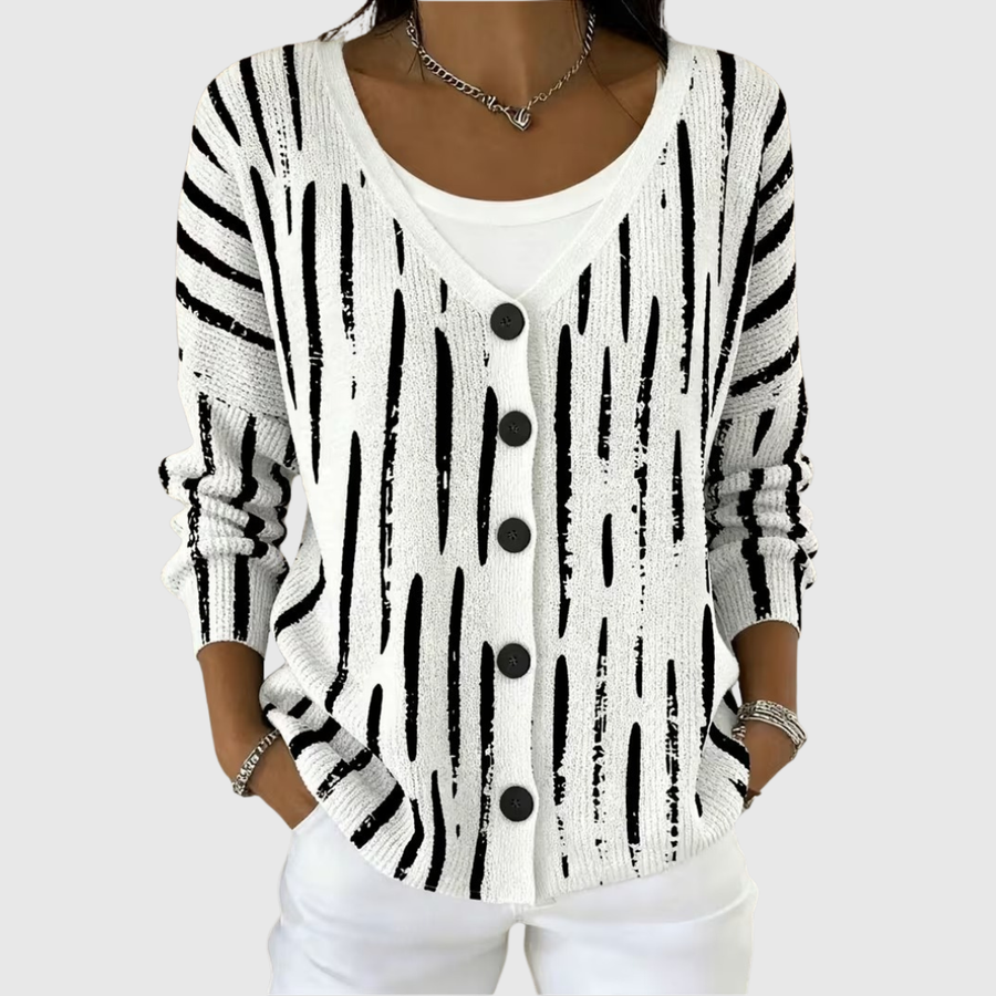 Leonora | Knitted Jacket with Buttons