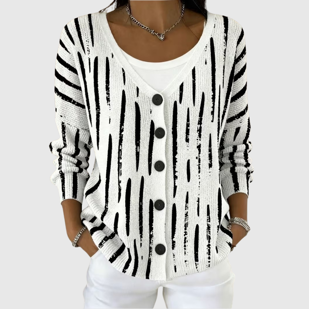 Leonora | Knitted Jacket with Buttons
