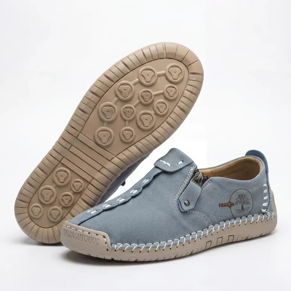 ELISE | Comfort Zip-Up Orthopaedic Loafers