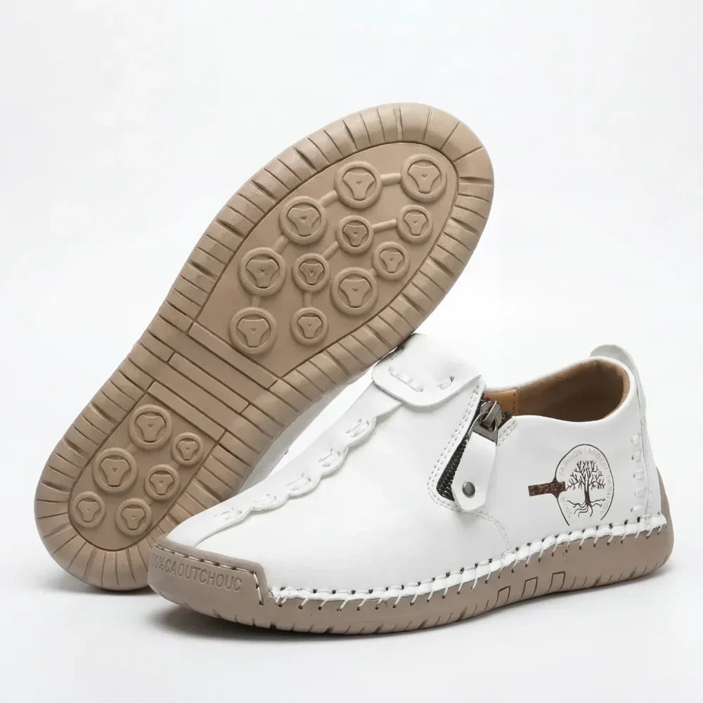 ELISE | Comfort Zip-Up Orthopaedic Loafers
