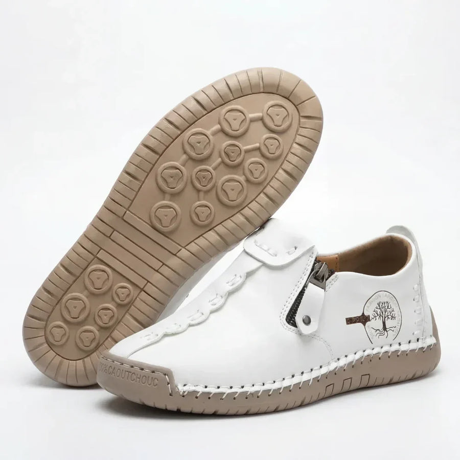 ELISE | Comfort Zip-Up Orthopaedic Loafers