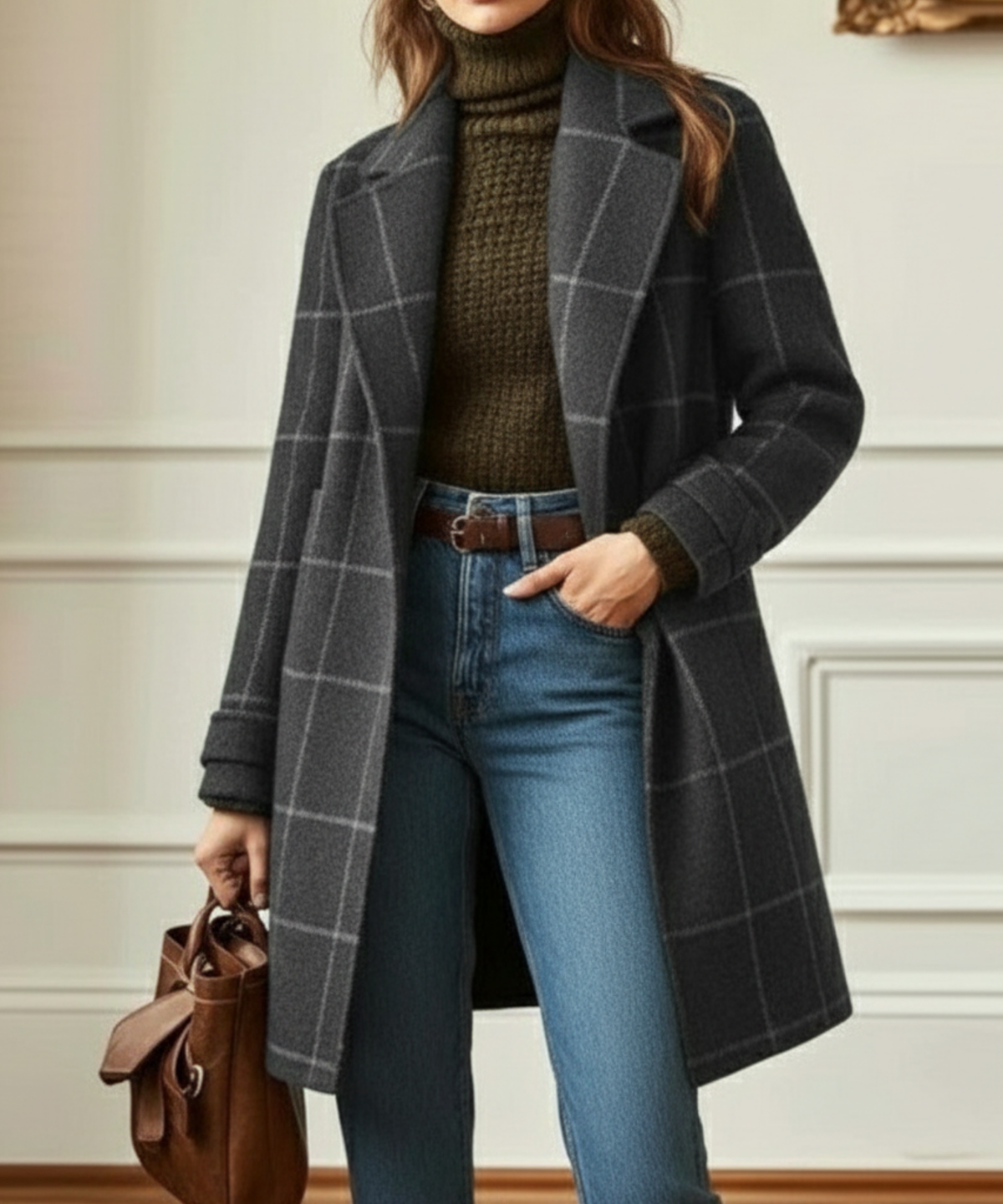 Kensington Check Coat