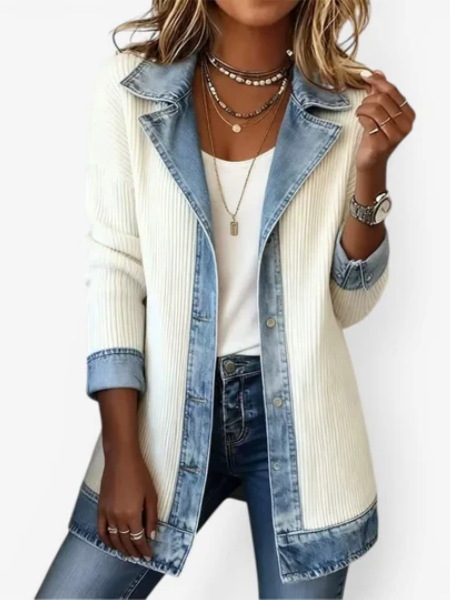 Wendy | Structured Contrast Jacket