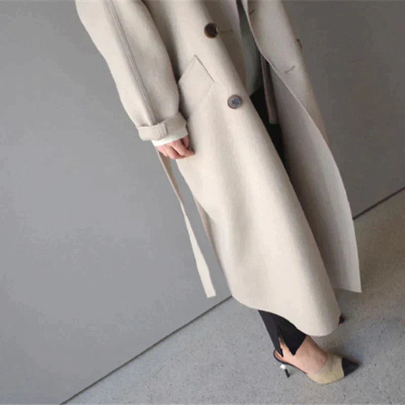 Eleanor | Long Buttoned Winter Coat