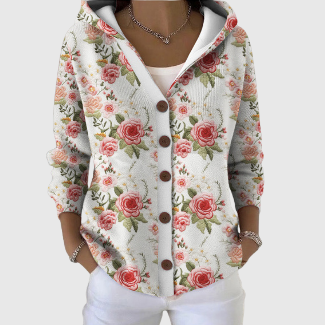 Cesarina | Knitted Jacket with Hood
