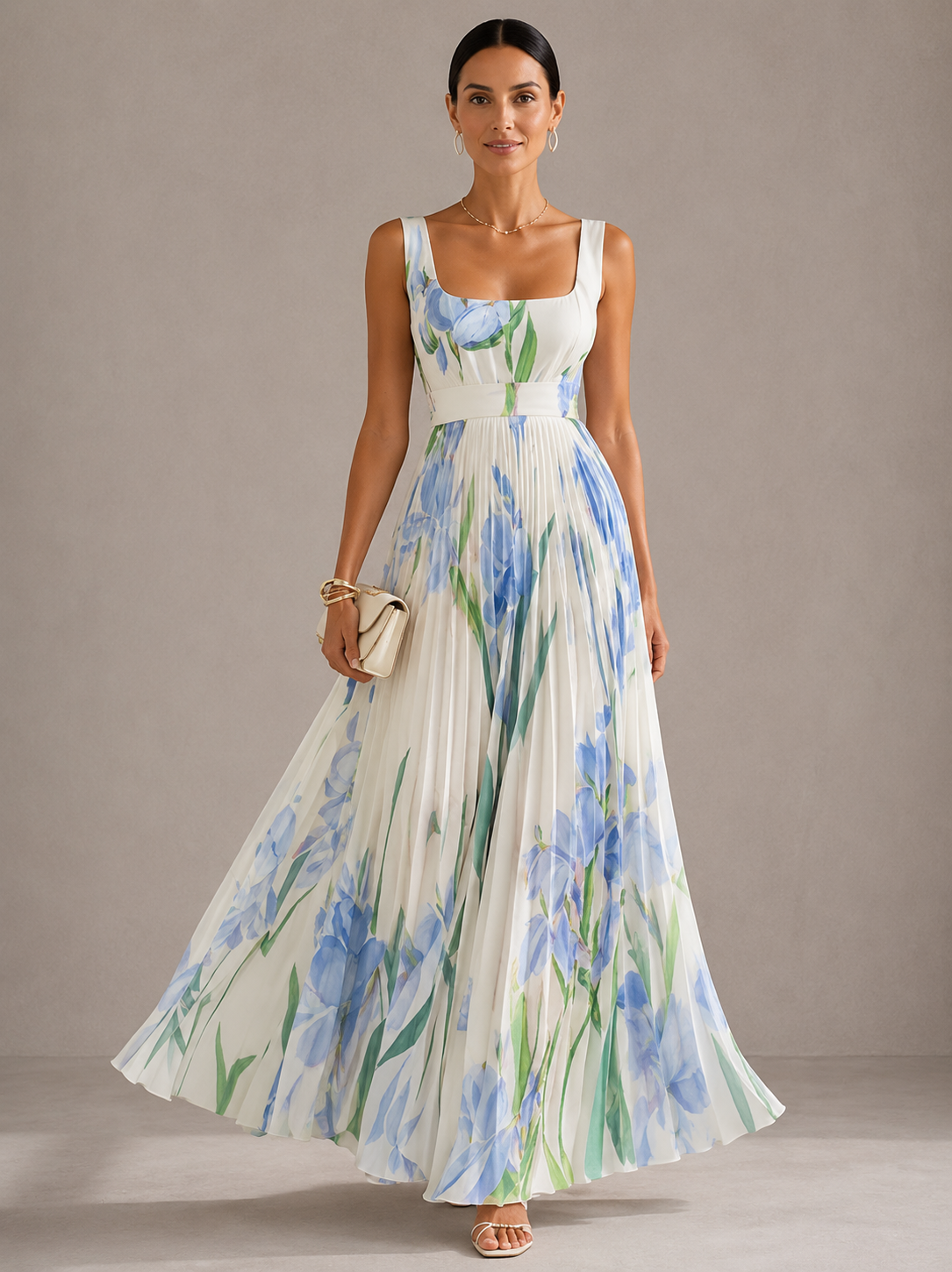 Aveline™ | Floral Maxi Dress
