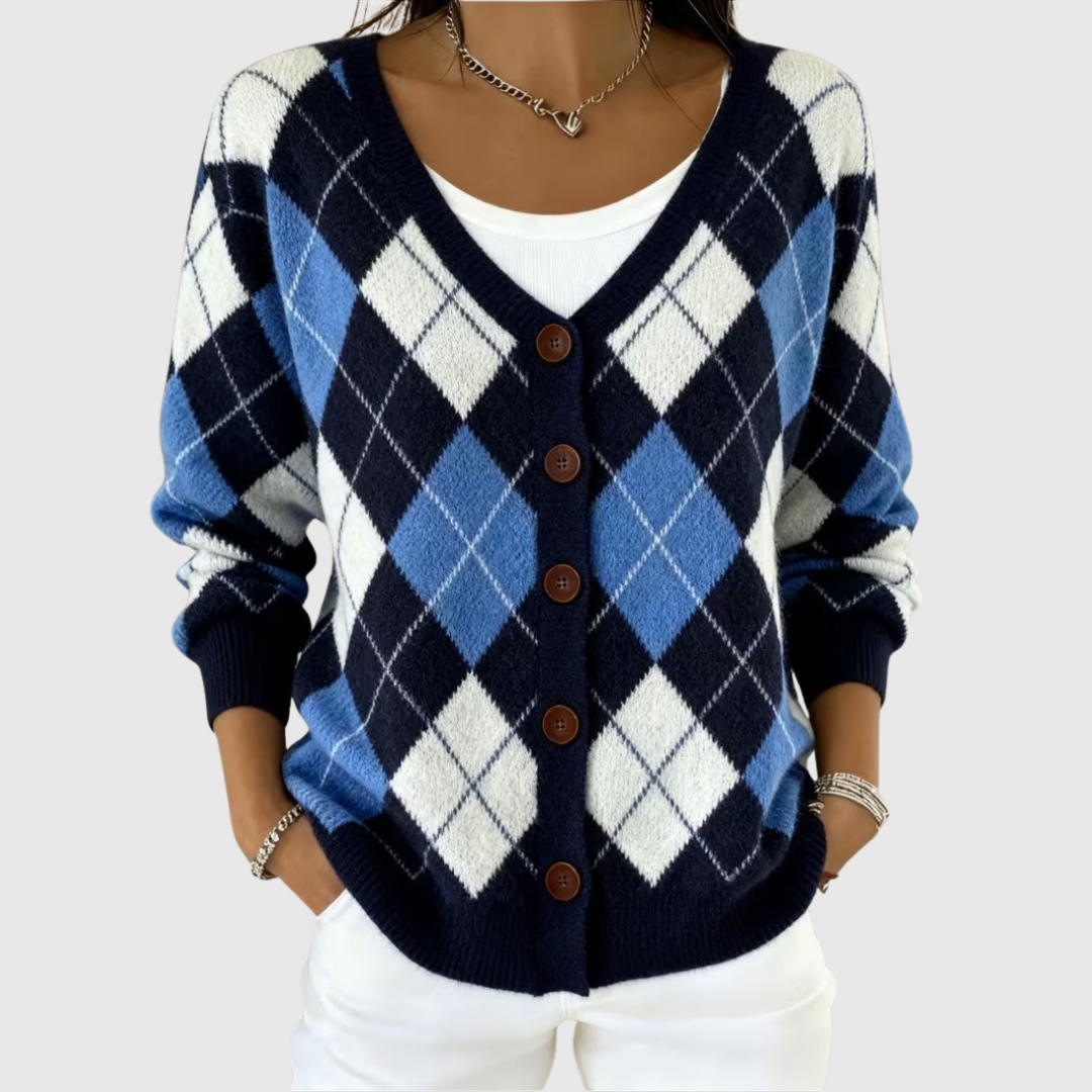 Solidea | Knitted Jacket with Buttons