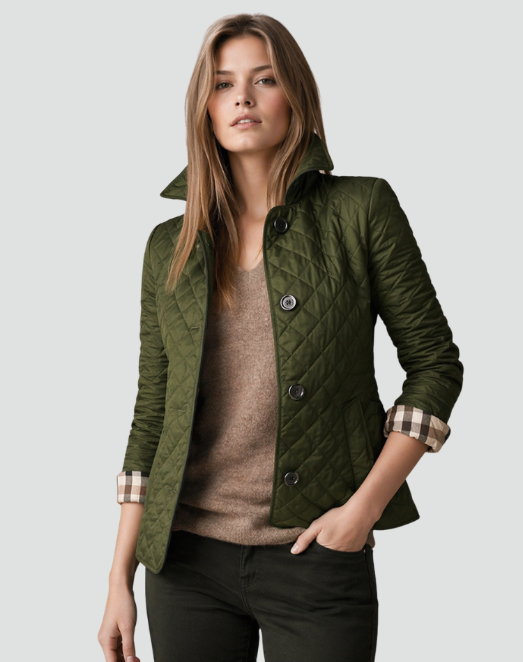 Margaux | Buttoned Quilted Jacket