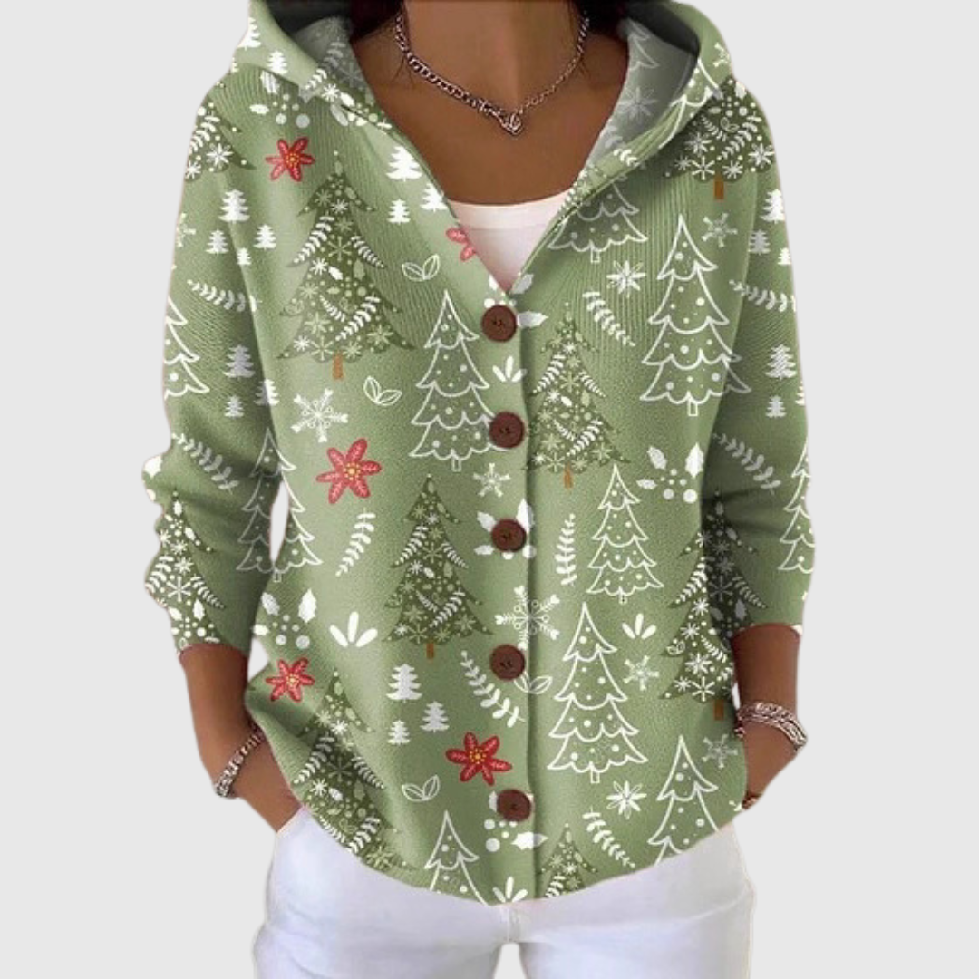 Chiara | Knitted Jacket with Hood