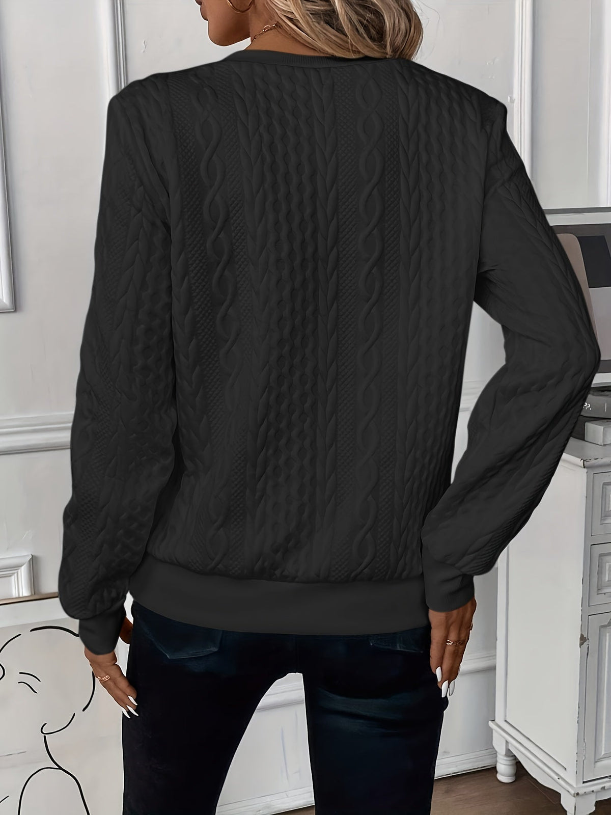 Mary | Elegant Knit Jumper with Zip