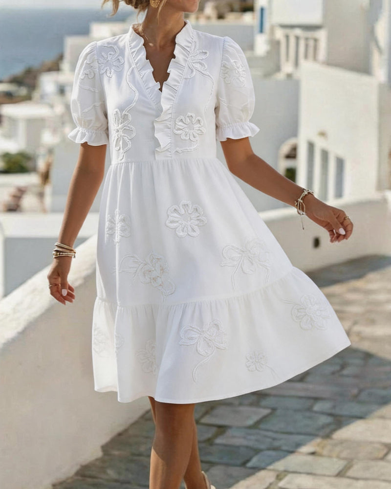 Aveline™ | Wrap Midi Dress