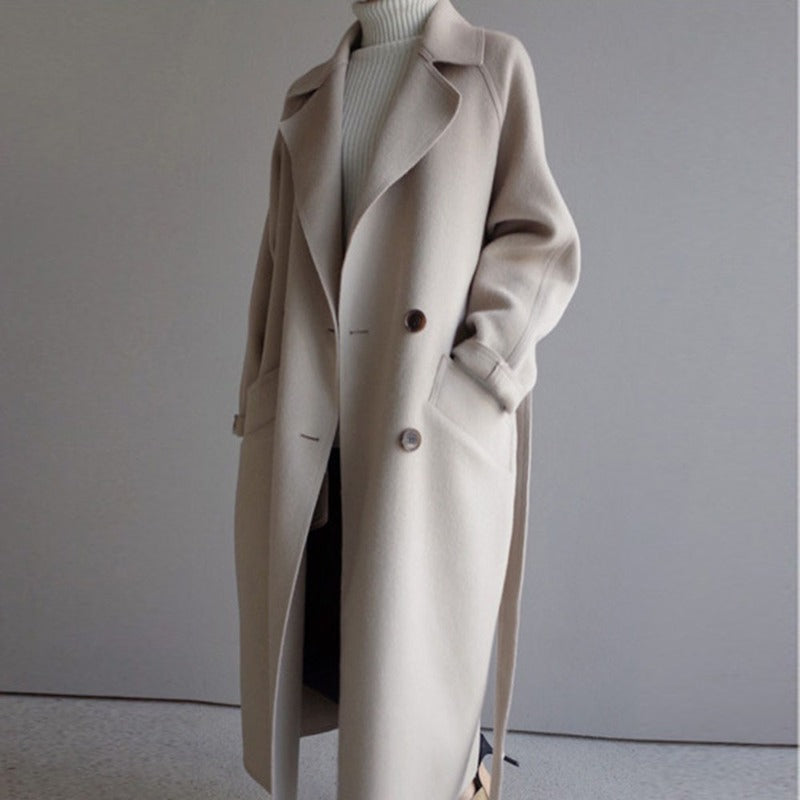 Eleanor | Long Buttoned Winter Coat