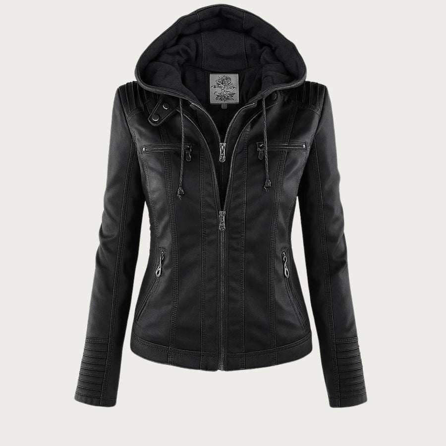 Monica | Leather Biker Jacket
