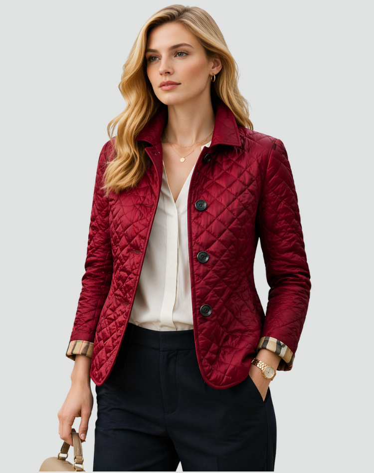 Margaux | Buttoned Quilted Jacket