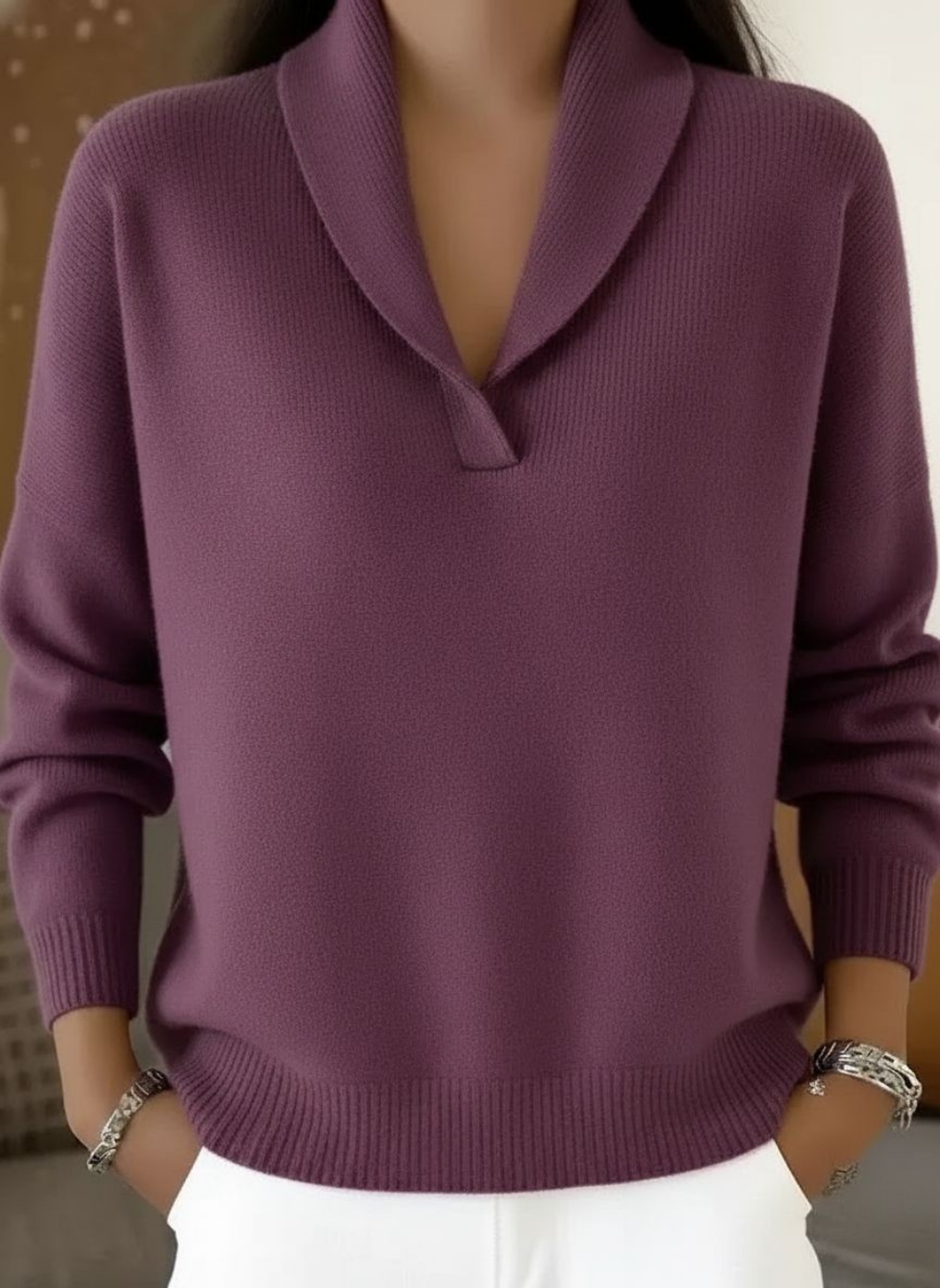 Jane | V-Neck Sweater