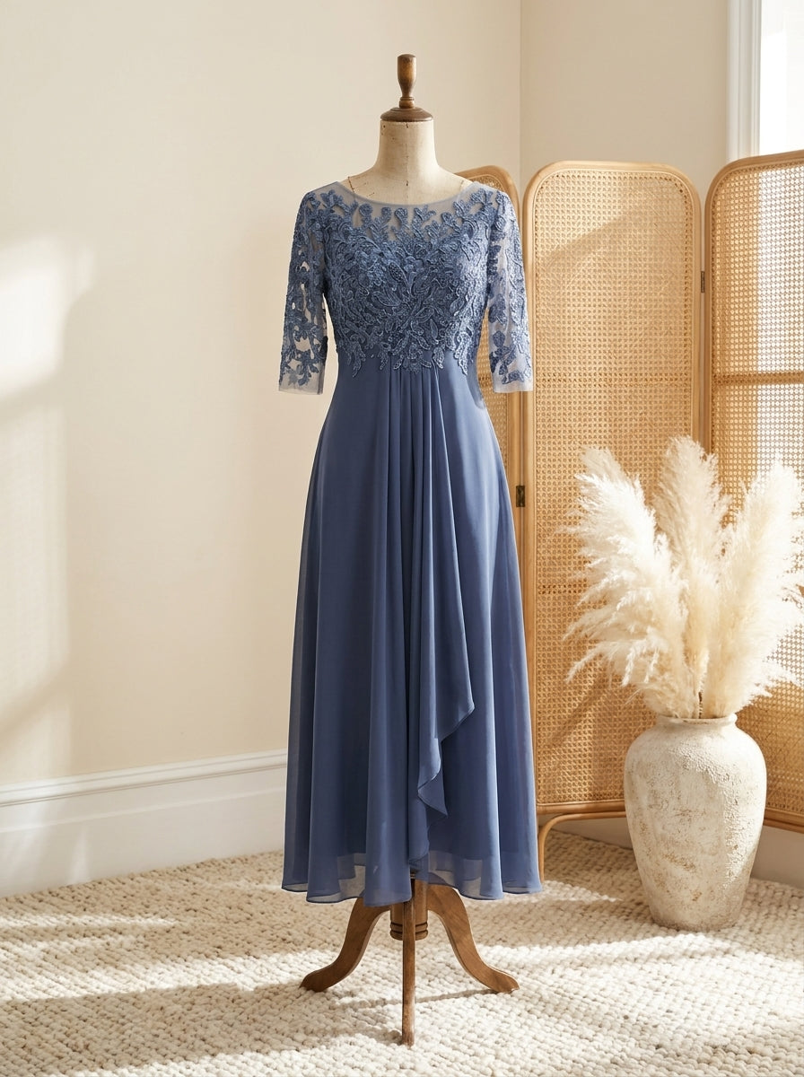Aveline™ | Ruched Midi Dress