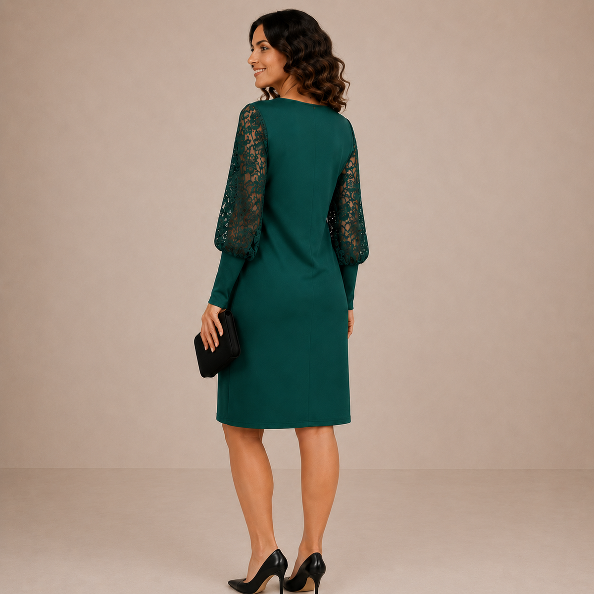 Aveline™ | Elegant Relaxed Midi Dress