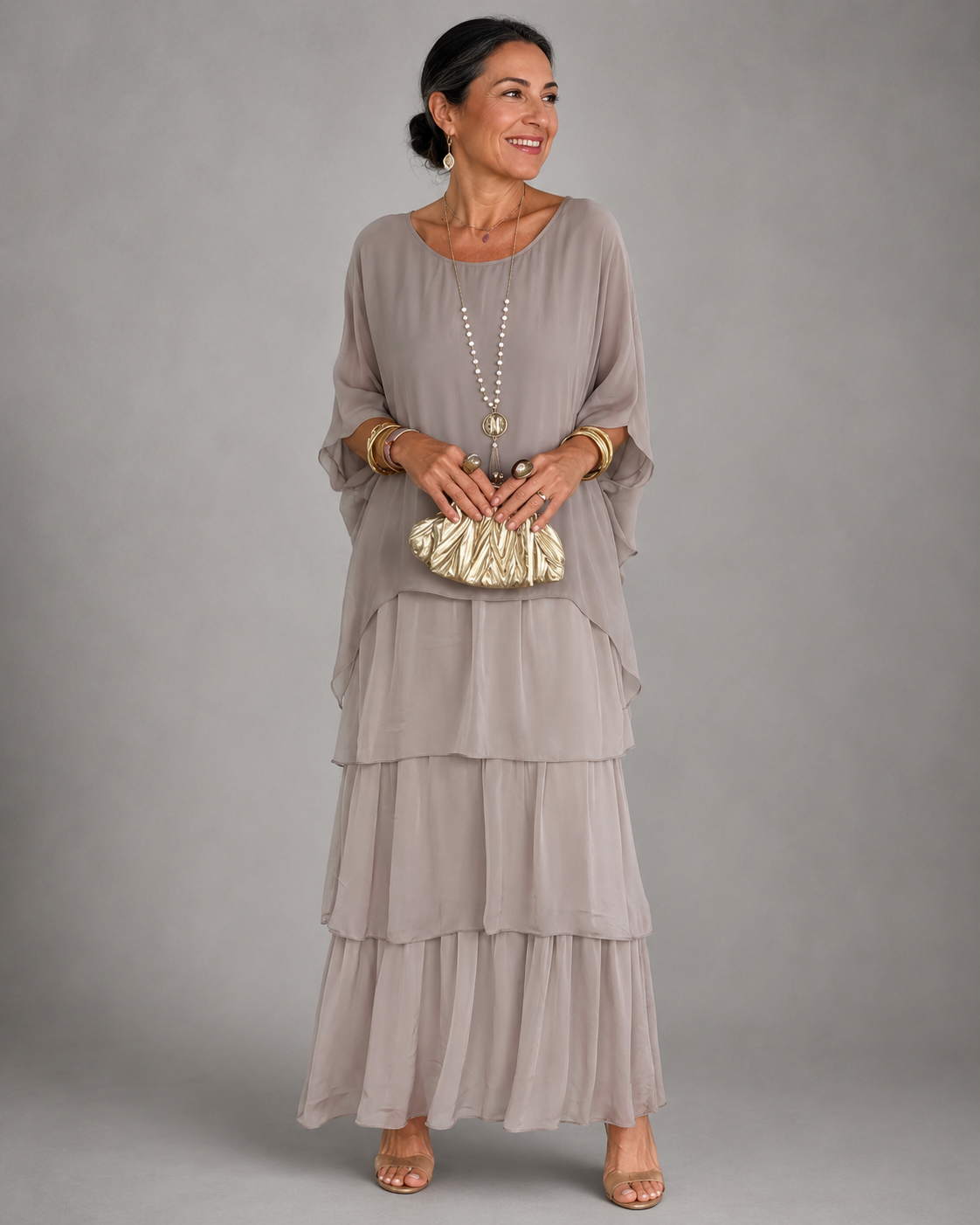 Aveline™ | Elegant Flowy Maxi Dress
