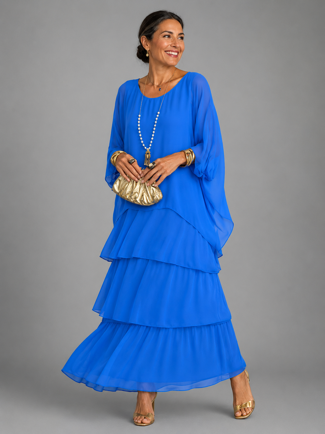 Aveline™ | Elegant Flowy Maxi Dress