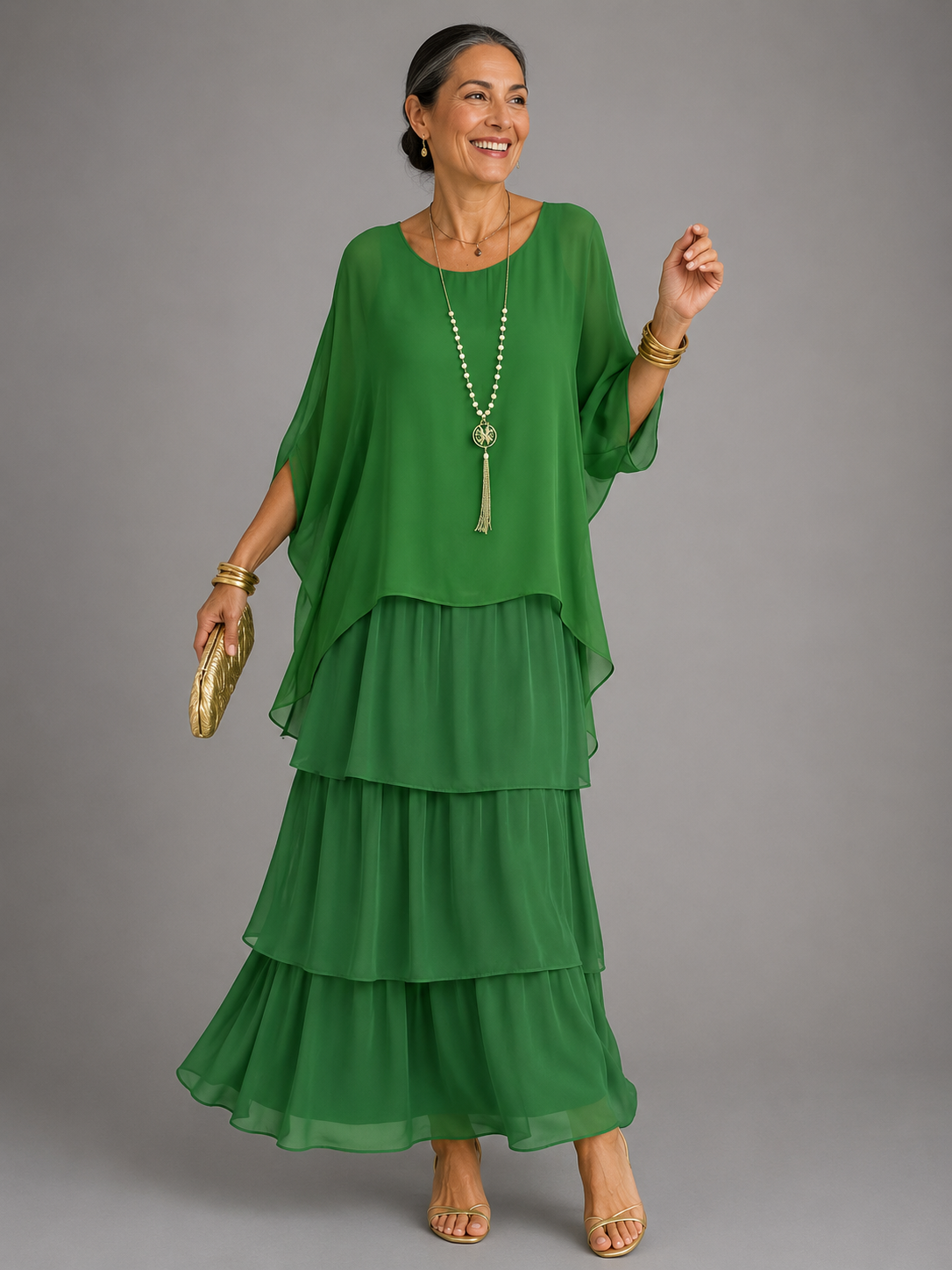Aveline™ | Elegant Flowy Maxi Dress