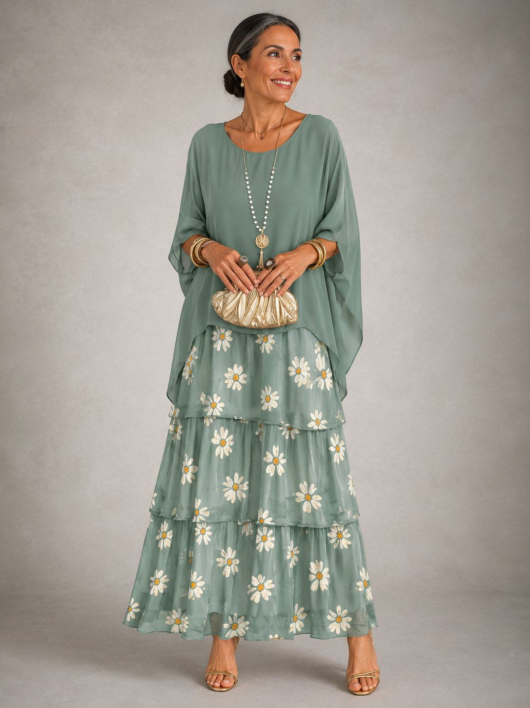 Aveline™ | Elegant Flowy Maxi Dress