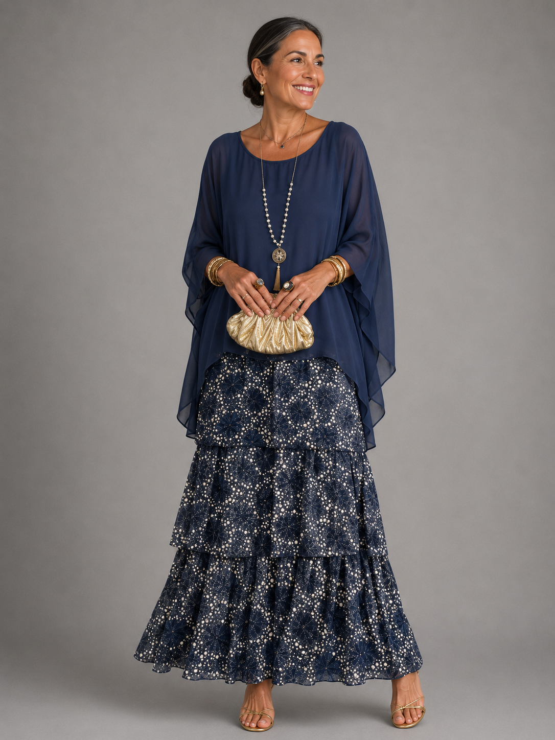 Aveline™ | Elegant Flowy Maxi Dress