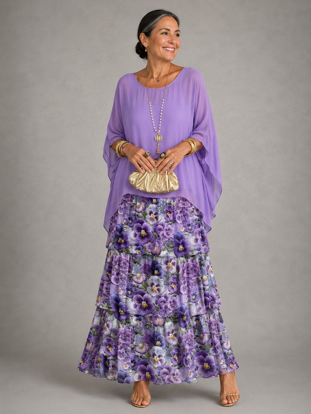 Aveline™ | Elegant Flowy Maxi Dress