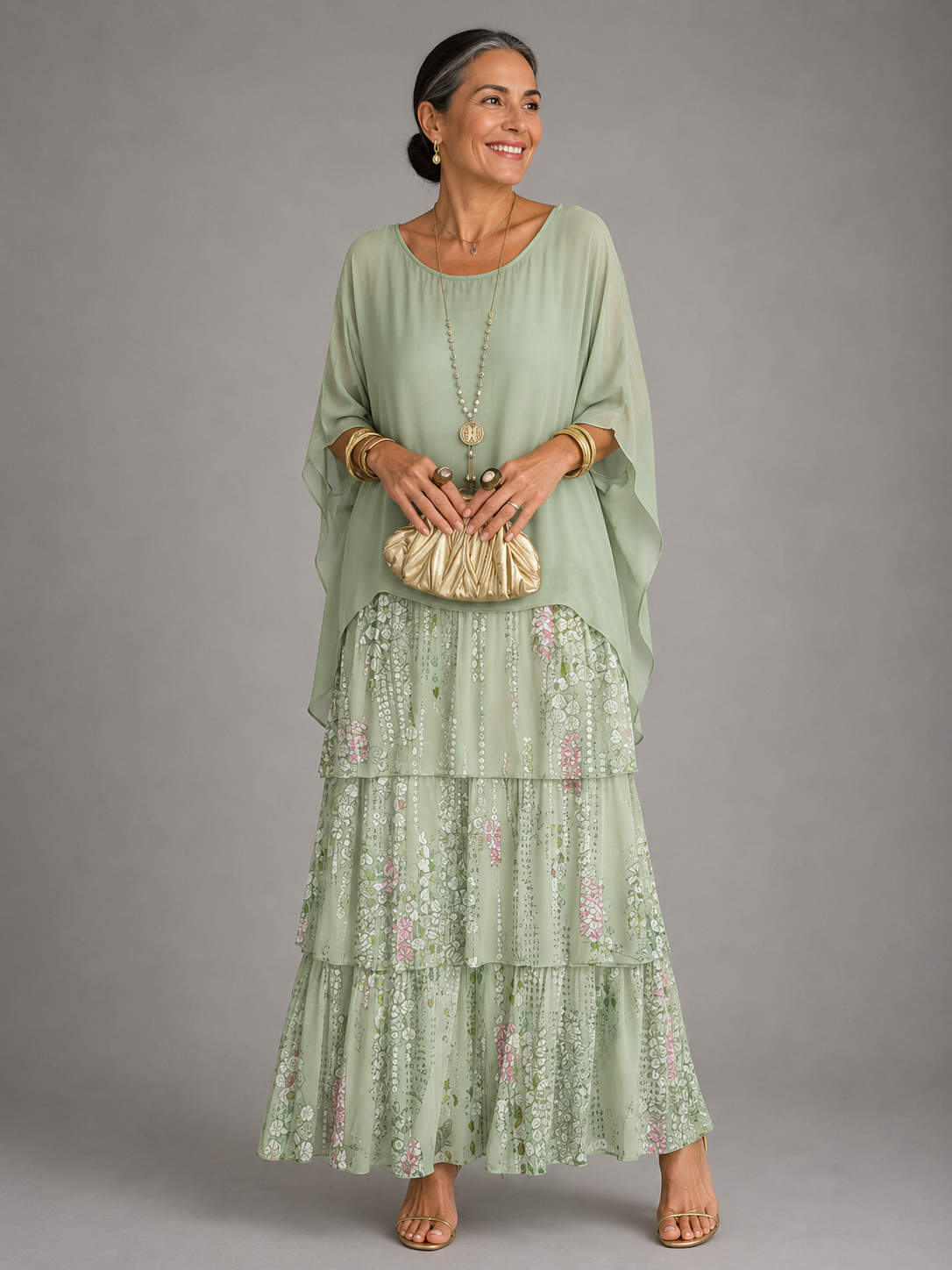 Aveline™ | Elegant Flowy Maxi Dress