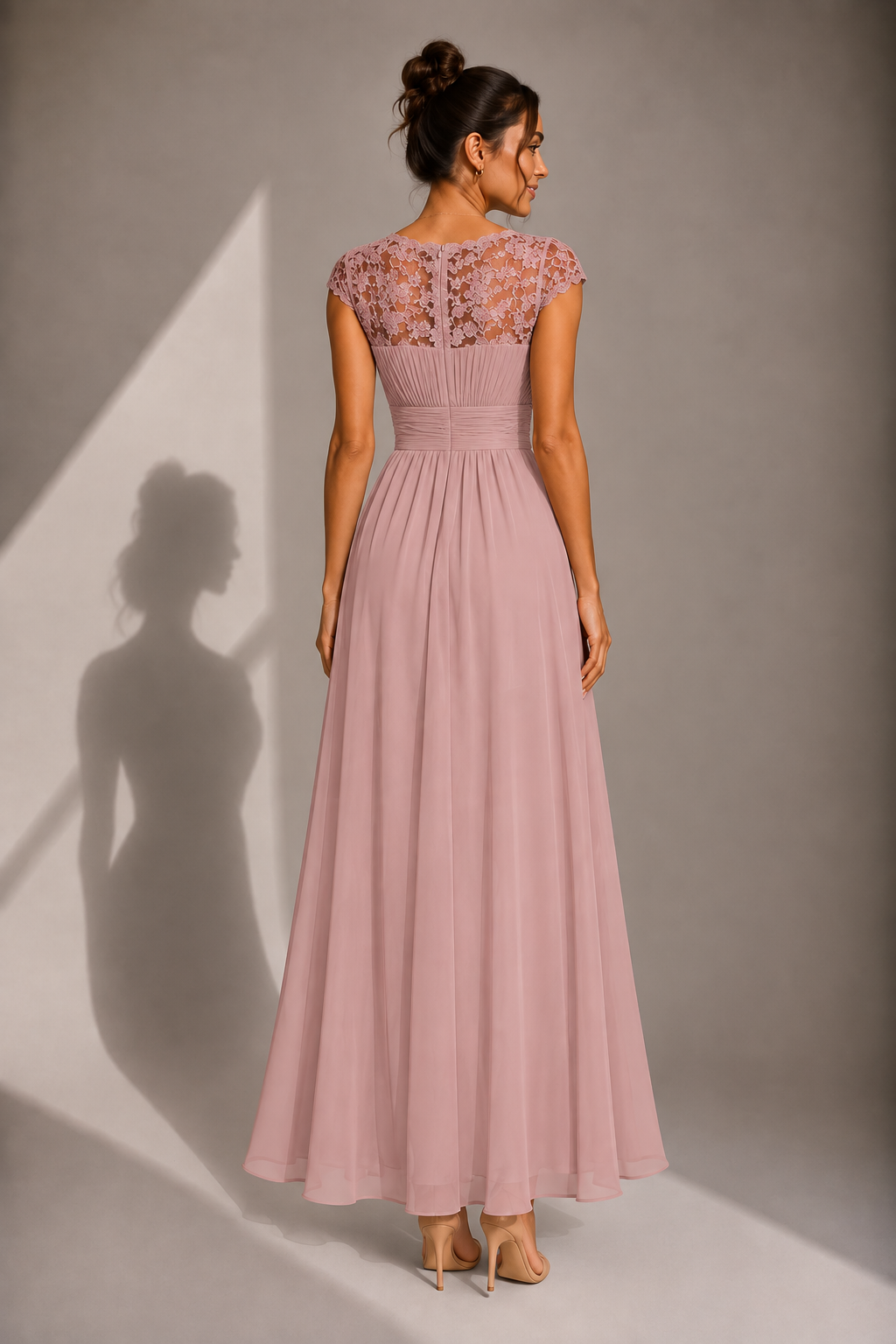 Aveline™ | Lace Bodice Maxi Dress