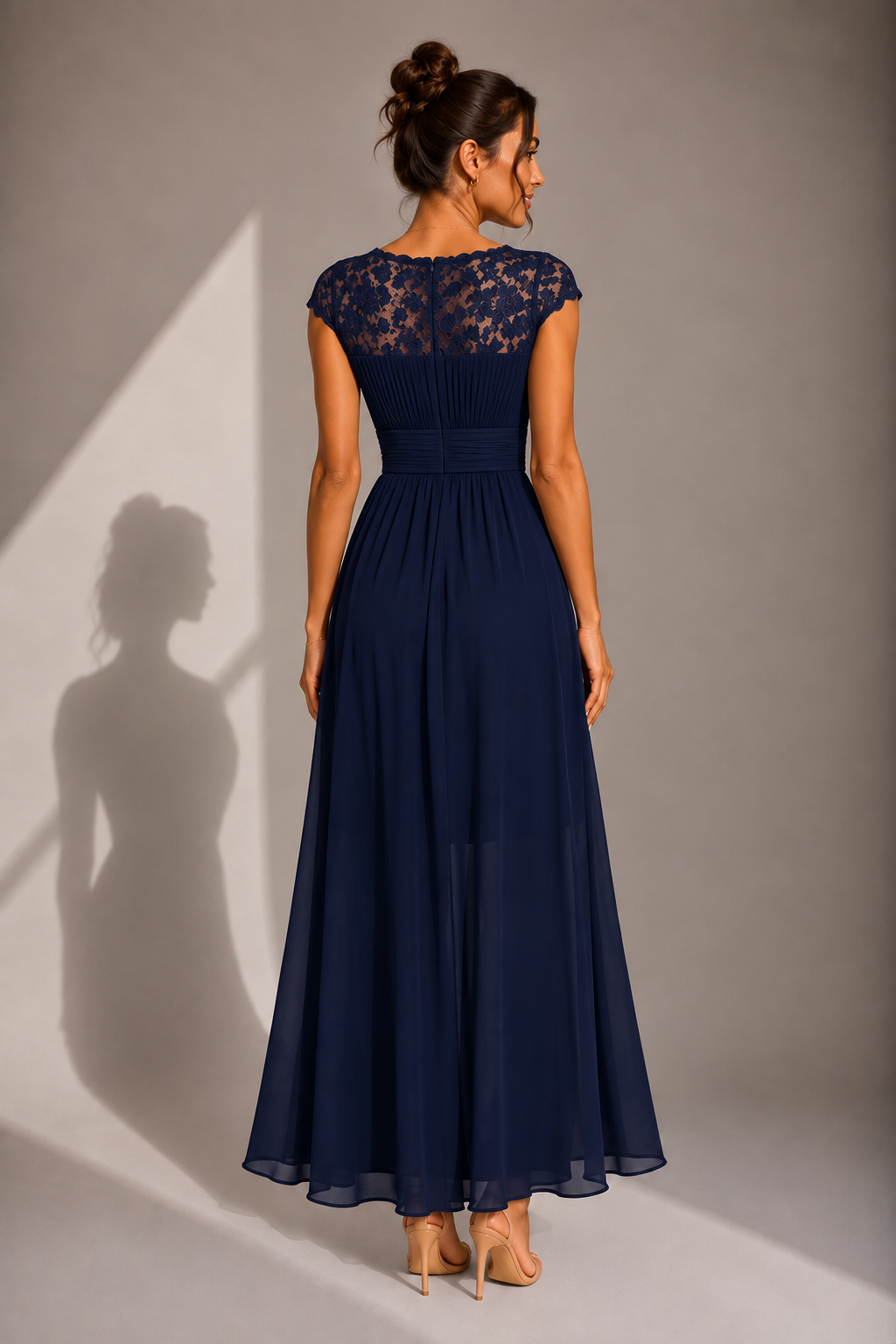 Aveline™ | Lace Bodice Maxi Dress