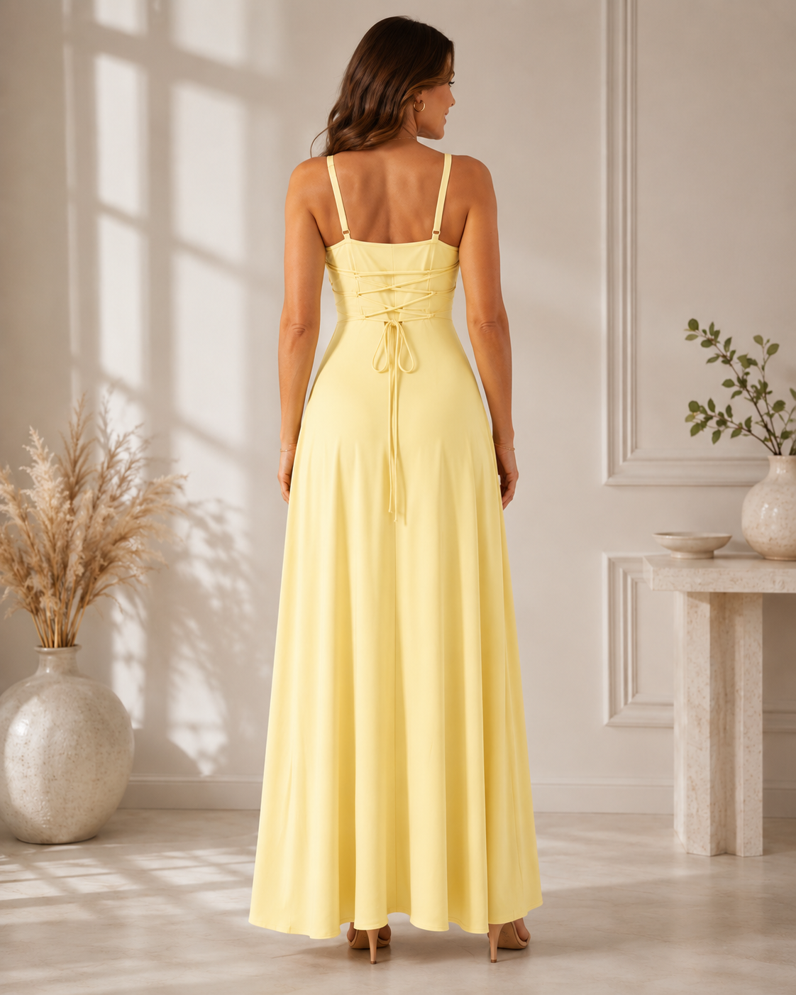 Aveline™ | Cowl-Neck Maxi Dress