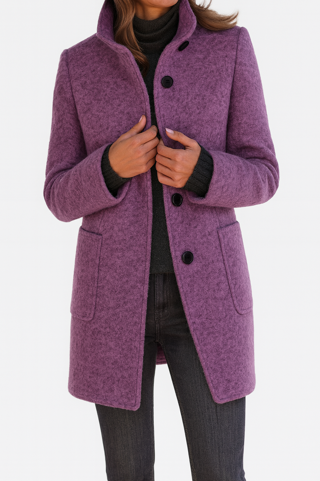 Freya | Jacket with High Collar
