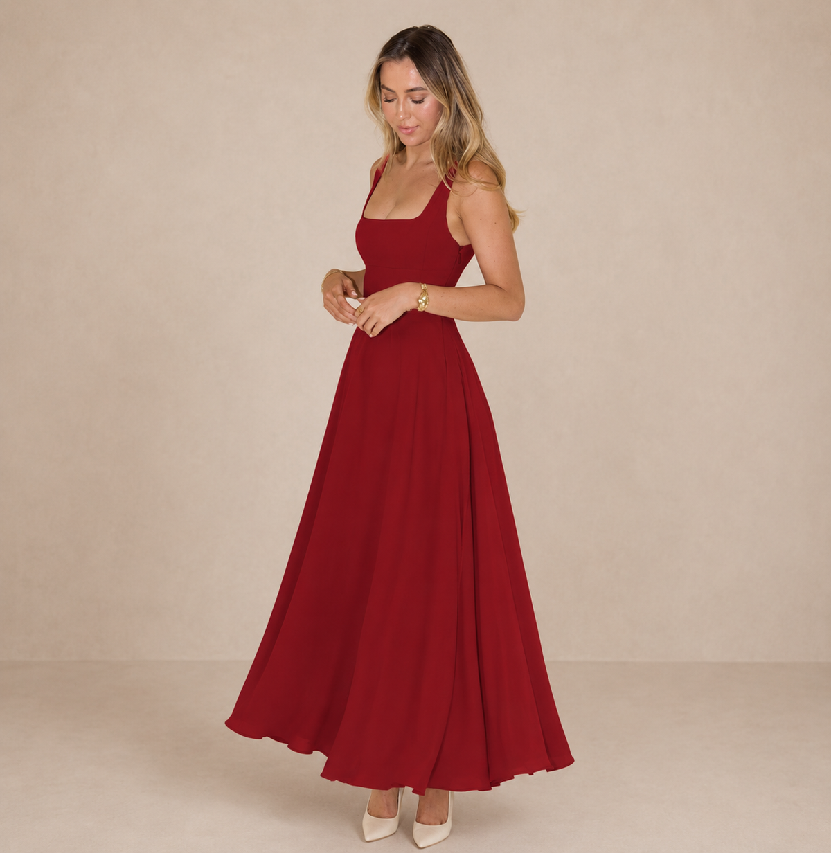 Aveline™ | Classic Midi Dress
