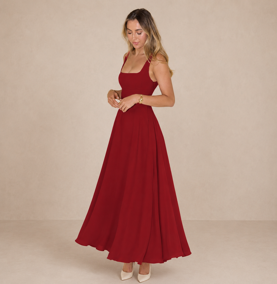 Aveline™ | Classic Midi Dress