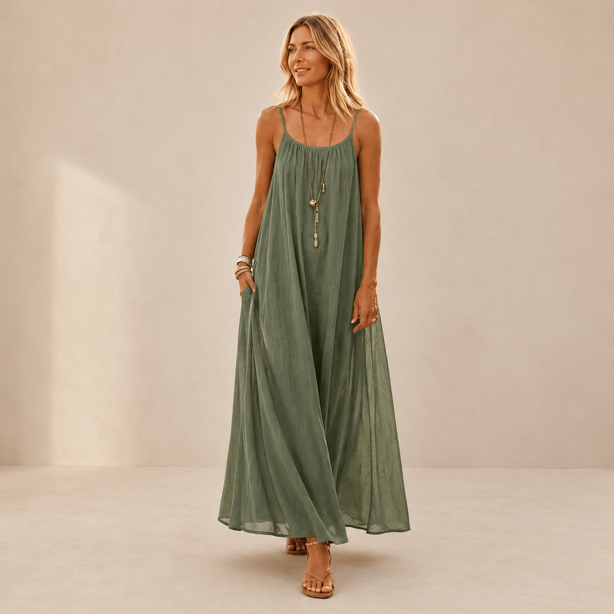 Aveline™ | Feminine Midi Dress