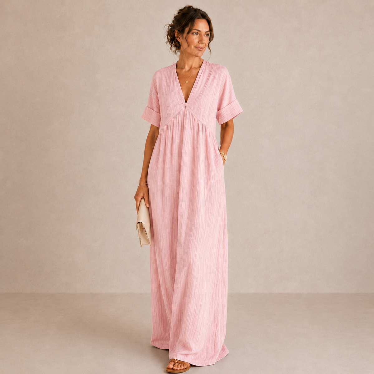 Aveline™ | Breathable Maxi Dress