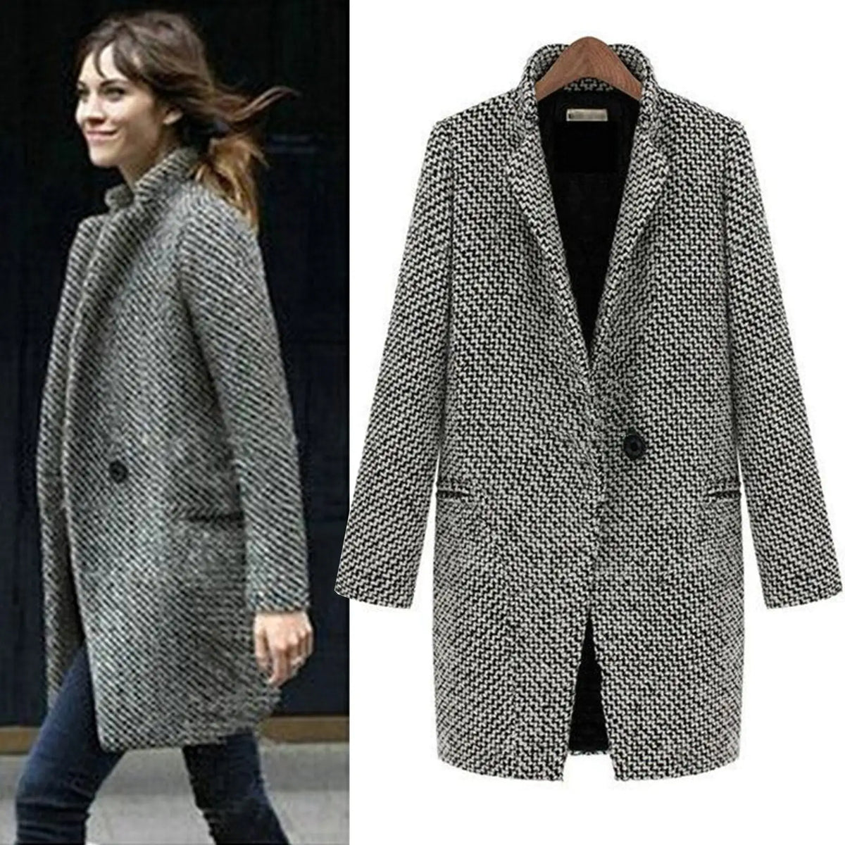 Adelina - Beautiful Quality Ladies' Coat for Winter