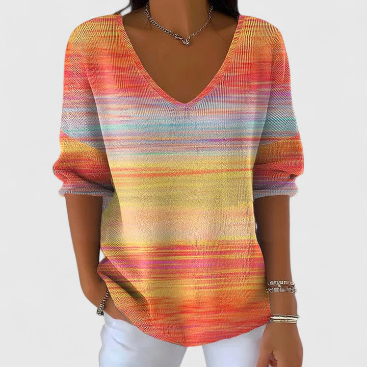 FIER – V-NECK SUNSET REGIONAL JUMPER