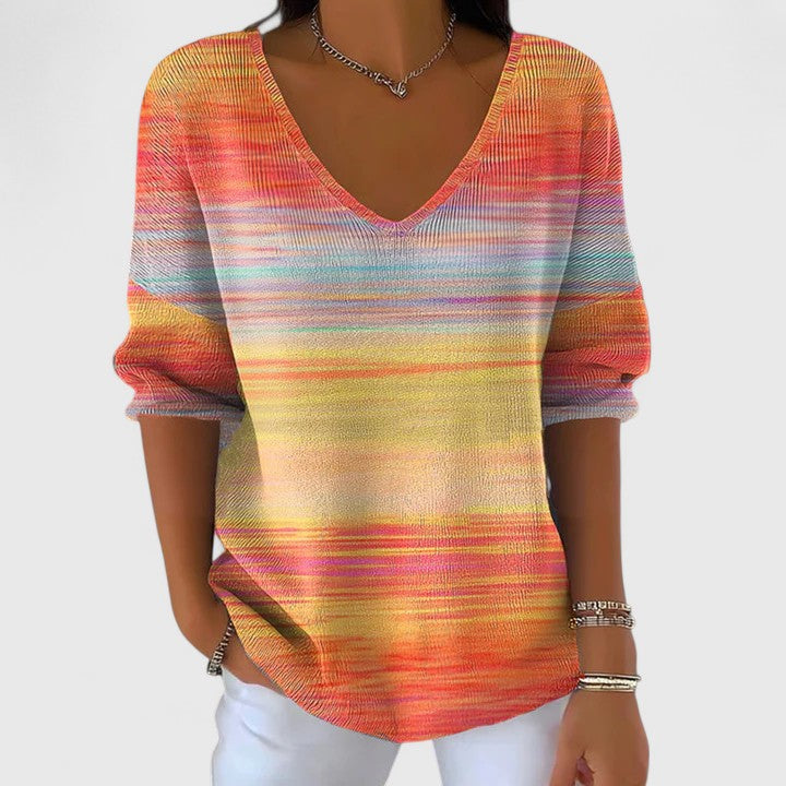 FIER – V-NECK SUNSET REGIONAL JUMPER