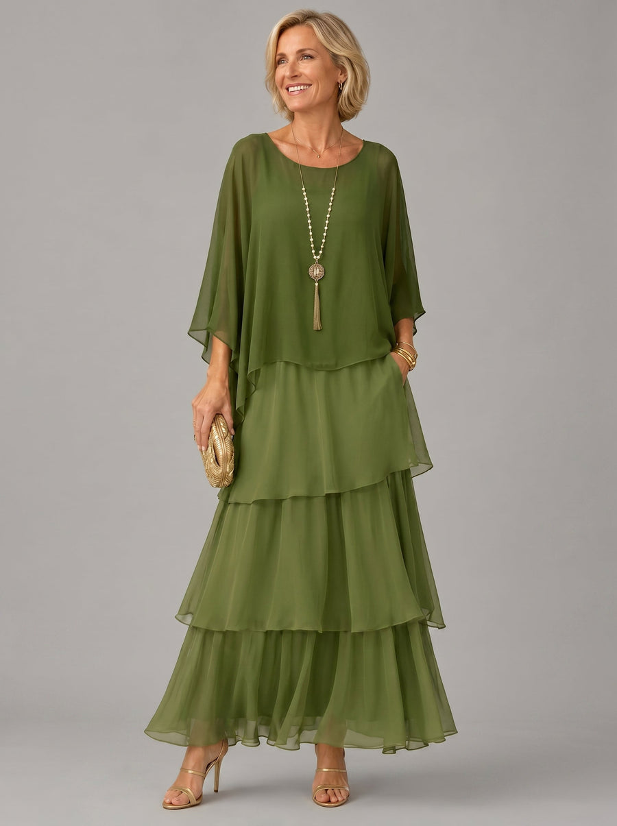 Aveline™ | Elegant Flowy Maxi Dress
