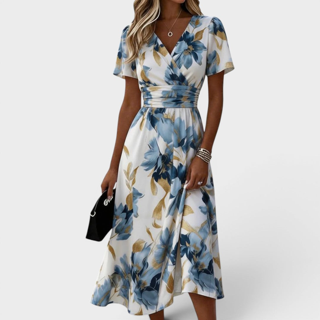 Aveline™ | A-Line Midi Dress