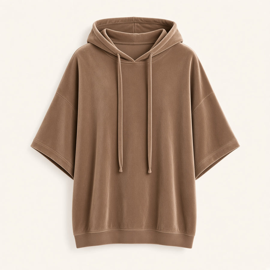 Luana | Luxe Velour Oversized Hoodie