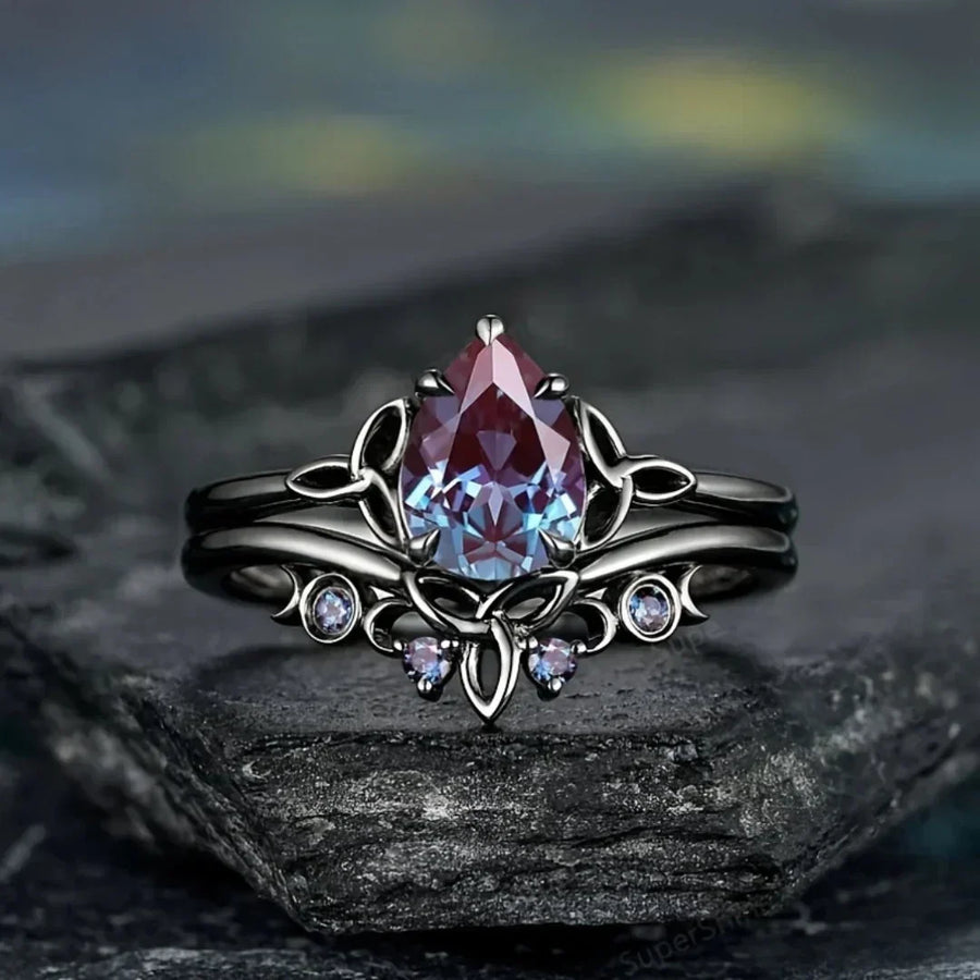 Amethyst Layers Ring