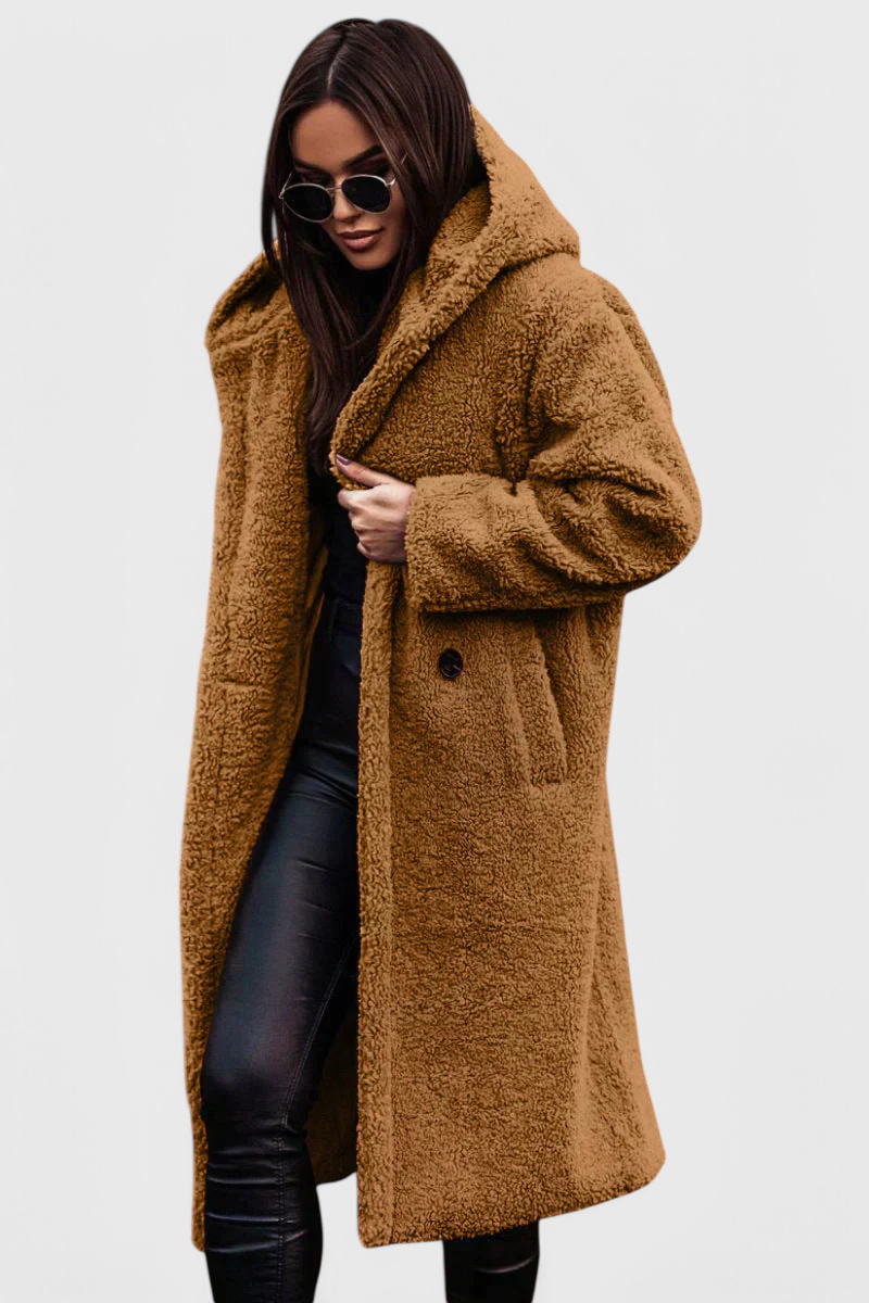 Brielle | Relaxed Longline Hooded Coat