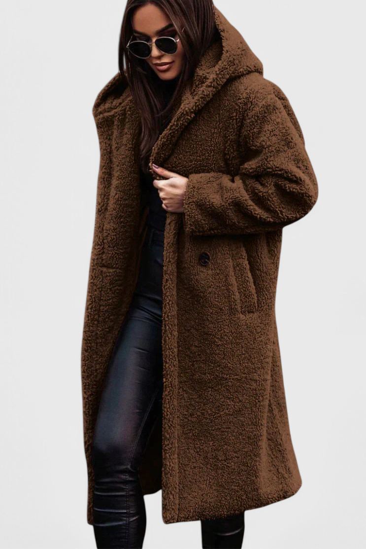 Brielle | Relaxed Longline Hooded Coat