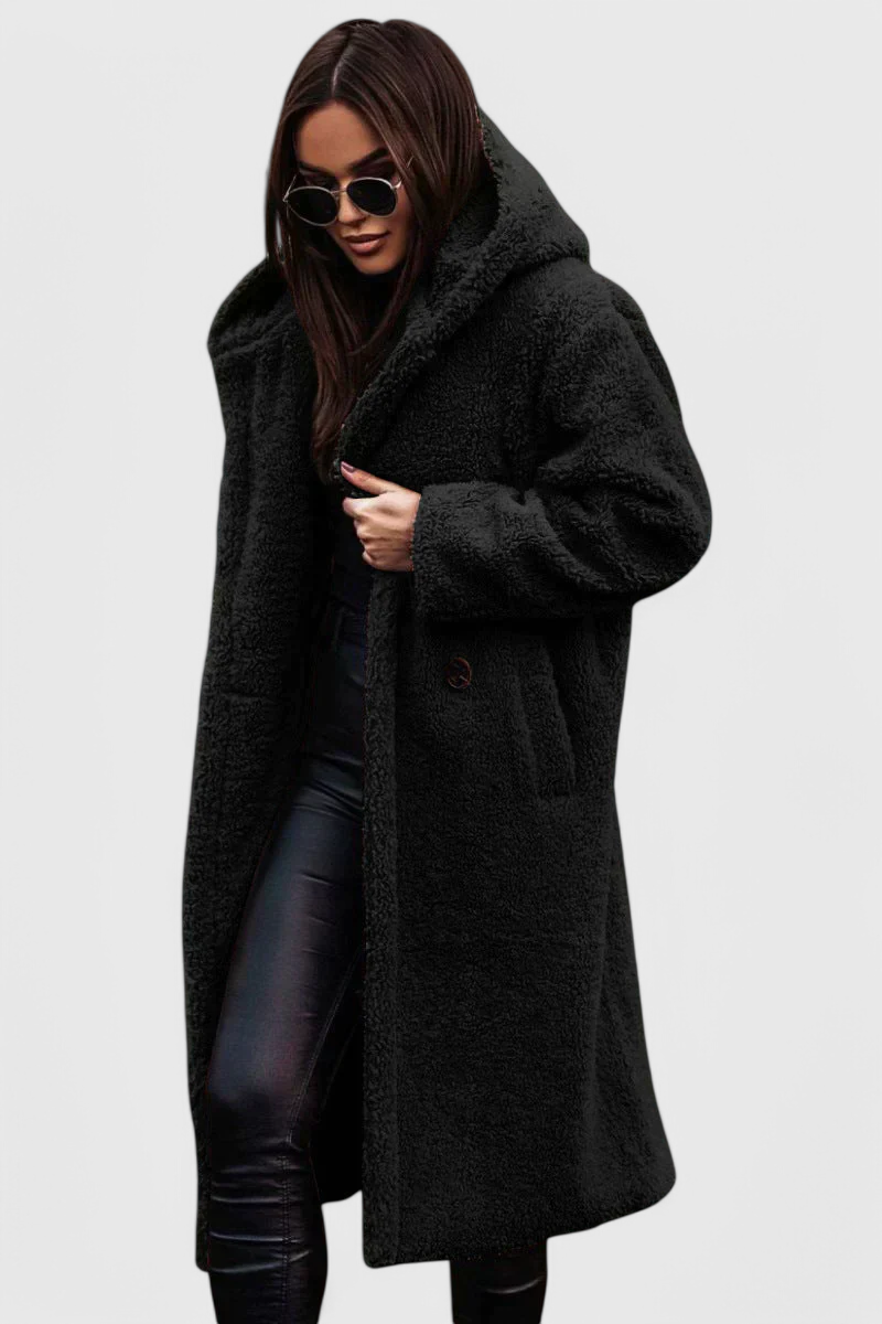 Brielle | Relaxed Longline Hooded Coat