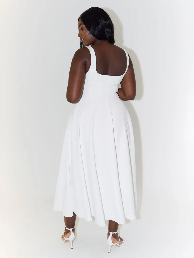 Aveline™ | Classic Midi Dress